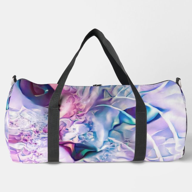 Pastel Cat Dreamscape Duffle Bag (Vorderseite)