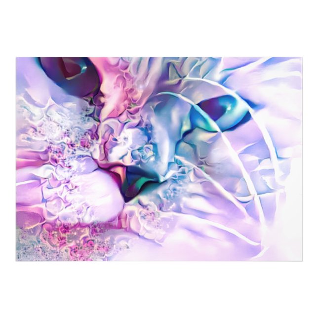 Pastel Cat Dreamscape Fotodruck (Vorne)