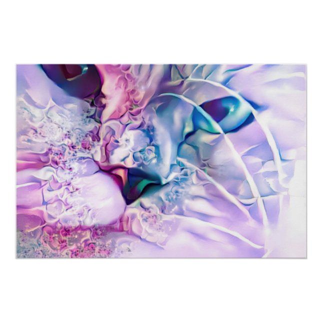 Pastel Cat Dreamscape Poster (Vorderseite)