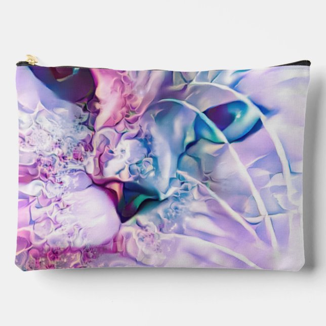 Pastel Cat Dreamscape Zubehörtasche (Vorderseite)