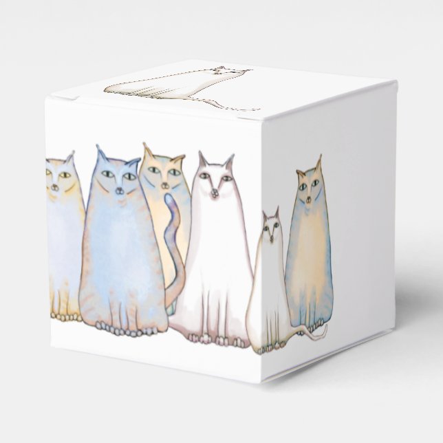 Pastel Cat Geschenkboxen Geschenkschachtel (Vorderseite)