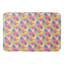 Pastel Cats Kunstduschvorhänge - Powroom Gift