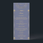 Pastel Celestial Gold Wedding Dinner Menu Card Einladung<br><div class="desc">Unsere Kollektion "Pastel Celestial Wedding" besticht durch einen goldfarbenen Mondmond mit goldenen Sternen auf verschiedenen pastellfarbenen Hintergründen und eleganten Schriftart. Einfach für Sie anpassen und Sie können unter vielen Artikeln aus dieser Sammlung in unserem Shop wählen.</div>