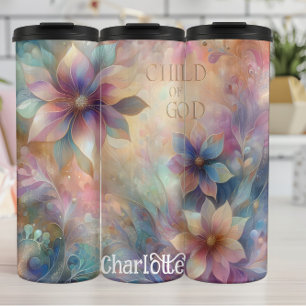 Pastel Child: Blumengöttliche Gottheit Thermosbecher