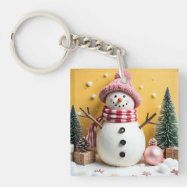 Pastel Christmas - Acrylic Keychain Schlüsselanhänger