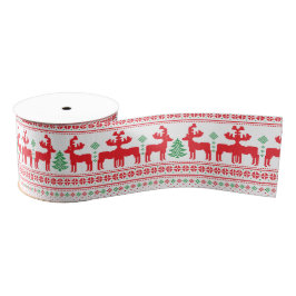 Pastel Christmas Aesthetic Pattern- Holiday Vibes Ripsband