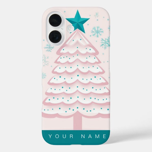 Pastel Christmas Case-Mate iPhone Hülle (Rückseite)