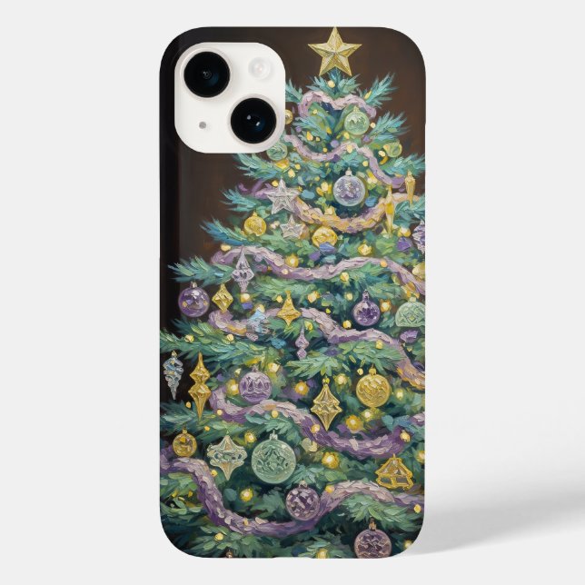 Pastel Christmas Case-Mate iPhone Hülle (Rückseite)