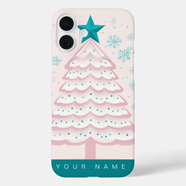 Pastel Christmas Case-Mate iPhone Hülle (Rückseite)