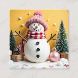 Pastel Christmas - Enclosure Card  Begleitkarte