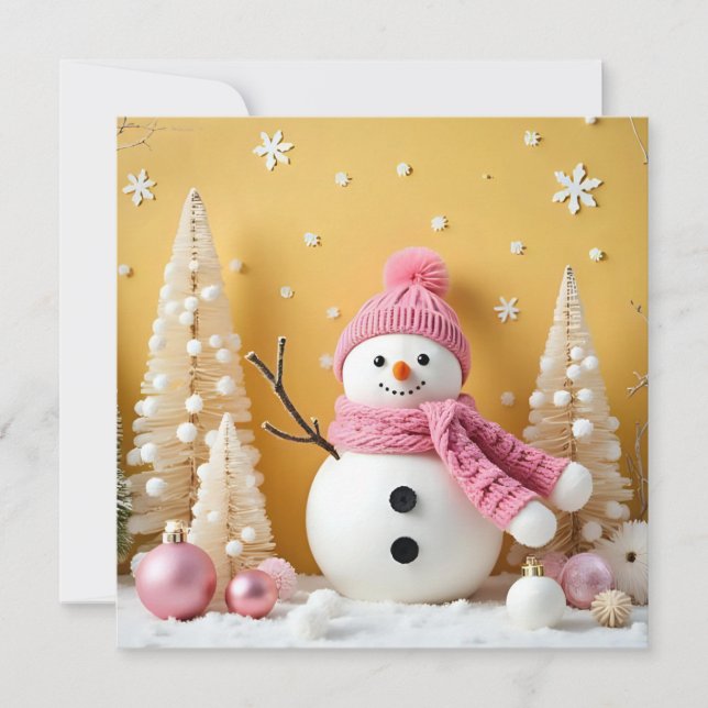 Pastel Christmas - Flat Card  (Vorderseite)