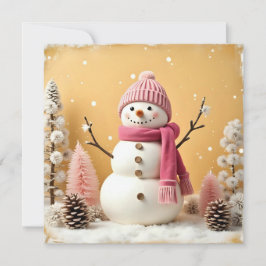 Pastel Christmas - Flat Card