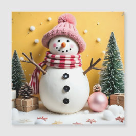 Pastel Christmas - Magnetic Card Magnetkarte