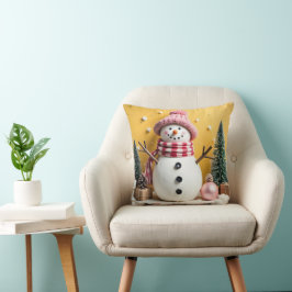 Pastel Christmas - Throw Pillow Kissen