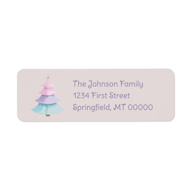 Pastel Christmas Tree (Vorne)