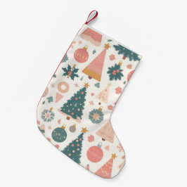 Pastel Christmas Tree Ornaments Holiday Kleiner Weihnachtsstrumpf