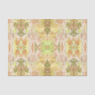 Pastel Citrus Aquarell Designer Druckmuster Seidenpapier