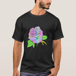 Pastel Classic Kariert rosa, gelblich, hellblau T-Shirt