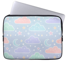 Pastel Cloud Aesthetic Laptop Sleeve