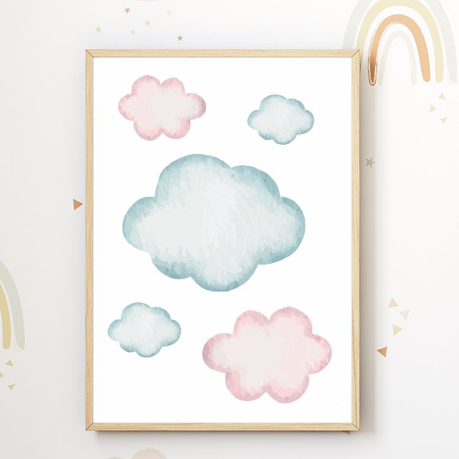 Pastel Cloud Kinderzimmer Poster Kids Room Decke (Von Creator hochgeladen)