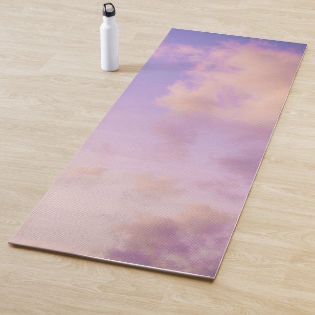 Pastel Cloud & Sakura (zweiseitiges Design) Yogamatte (Beispiel)