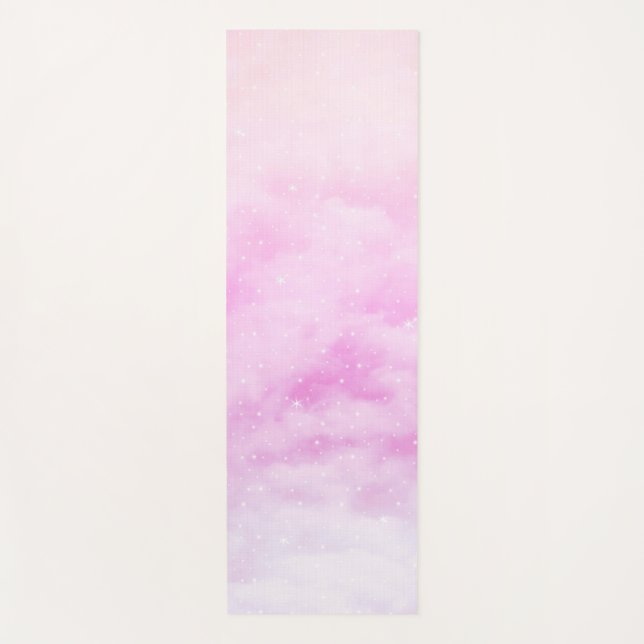 Pastel Clouds Nebula #1 #dreamy #wall #art Yogamatte (Vorderseite)