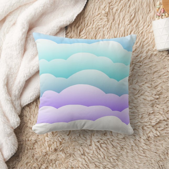 Pastel Clouds Pillow Kissen (Decke)