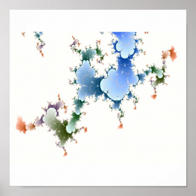 Pastel Clouds Poster (Vorne)