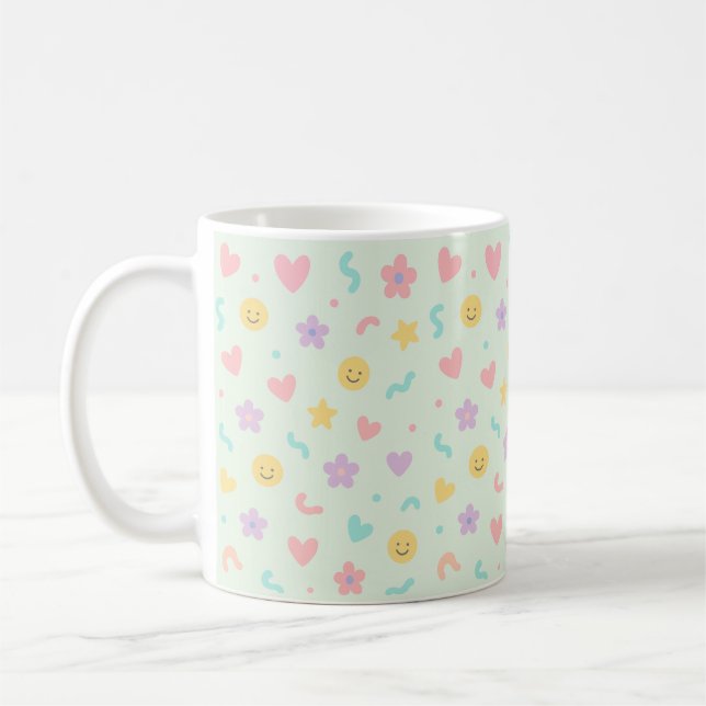 Pastel color mug kaffeetasse (Links)