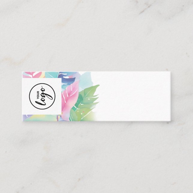 Pastel Colored Perfume Tester Mini Visitenkarte (Vorderseite)