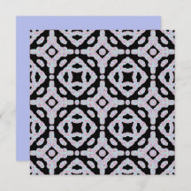 Pastel Colored Squiggly Discs Symmetrical Pattern