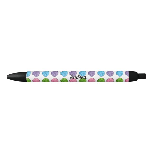 Pastel Colorful Seashell Pack Kugelschreiber (Vorderseite)