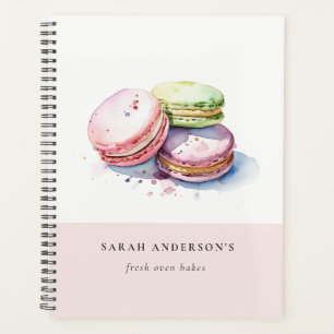Pastel Colorful Wasserfarbe Französisch Macarons B Planer