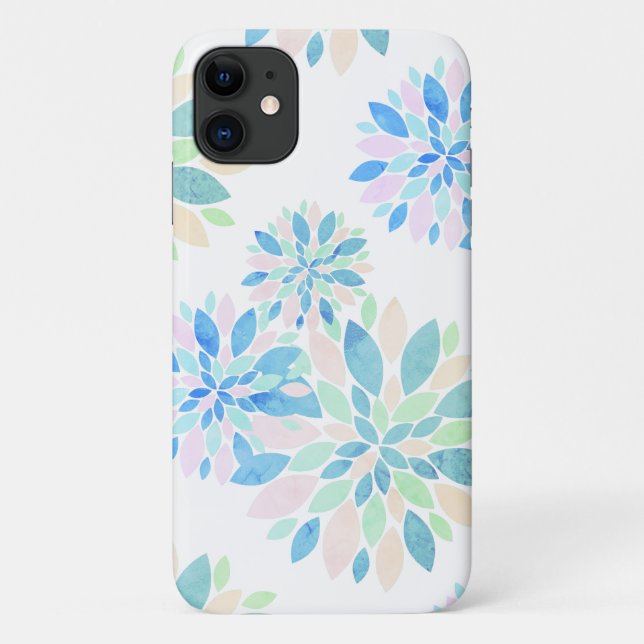 Pastel Colors Blume Petals iPhone 11 Fall Case-Mate iPhone Hülle (Rückseite)