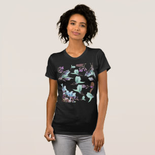 Pastel Colors Bougainvillea Blume T-Shirt