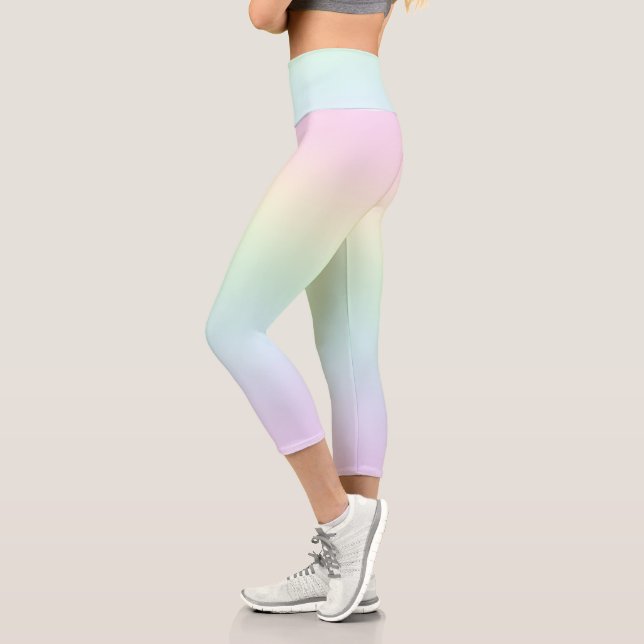 Pastel Colors Capri Leggings (Links)