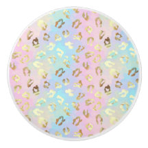 Pastel Colors Leopard Skin Bandana
