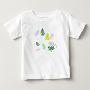 Pastel Colors Lucky Fern Baby T-shirt