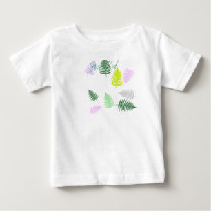 Pastel Colors Lucky Fern Baby T-shirt