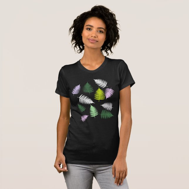 Pastel Colors Lucky Fern T-Shirt (Vorne ganz)