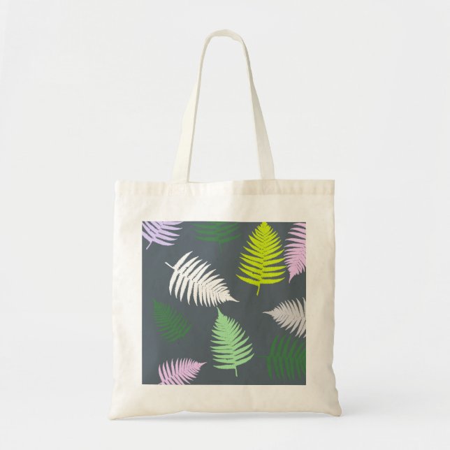 Pastel Colors Lucky Fern Tragetasche (Vorne)
