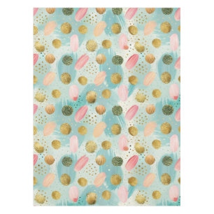 Pastel Confetti Glitzer Abstraktes Muster (2) Tischdecke