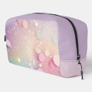 Pastel Confetti Muster in rosa, Lila und blau Waschbeutel
