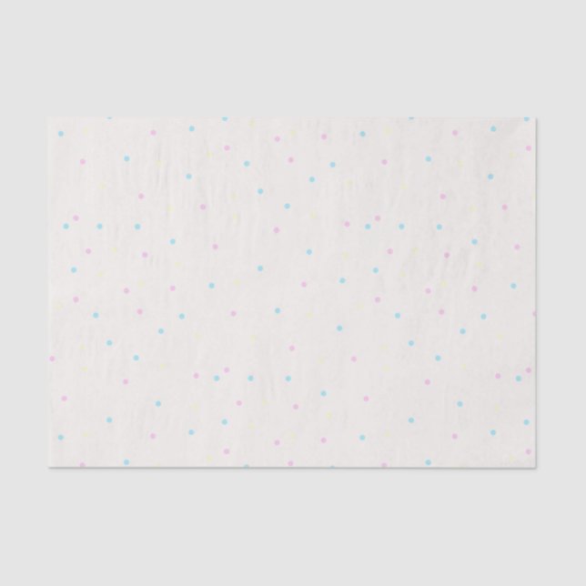 Pastel Confetti Seidenpapier (Vorderseite)