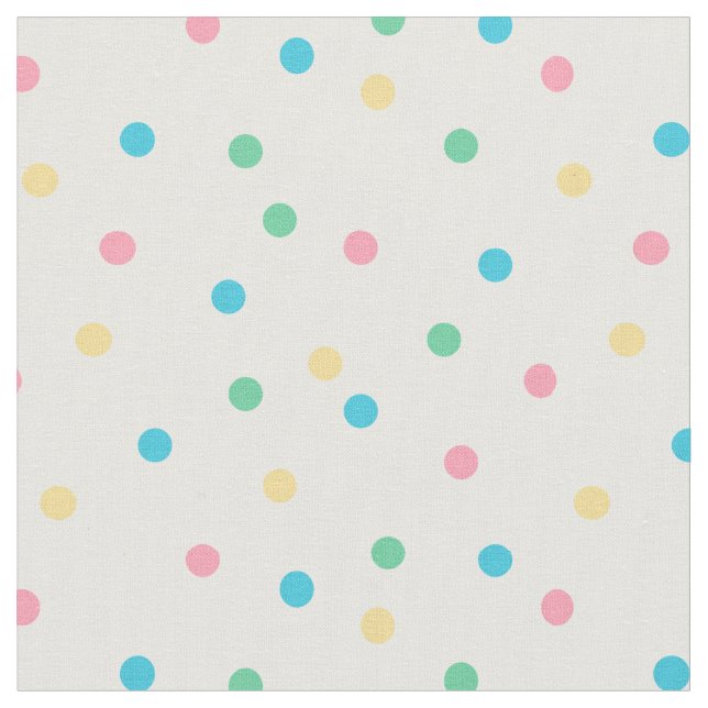 Pastel Confetti Stoff (Nahaufnahme)