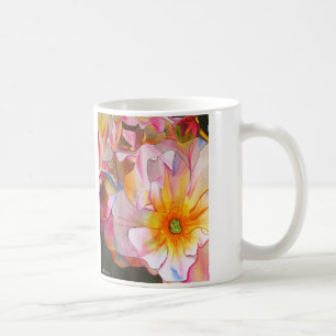 Pastel Cornelia Rose Aquarellbilder Tasse