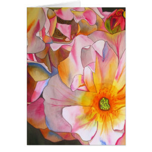 Pastel Cornelia Rose Aquarellmalerei