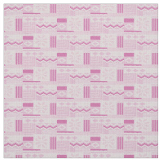 Pastel Cosy Pink Fair Isle Winter Strick Weihnacht Stoff