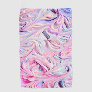 Pastel Creamy Zuckerguss Golfhandtuch