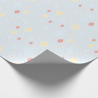 Pastel Crystal Star Pattern Wrapping Paper Geschenkpapier